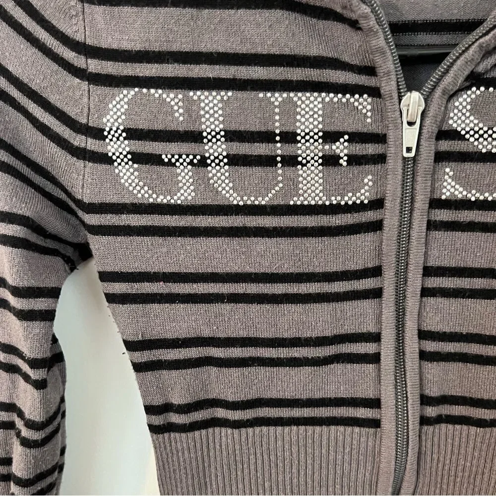 GUESS Zip Up Sweater - Picture 4 of 6